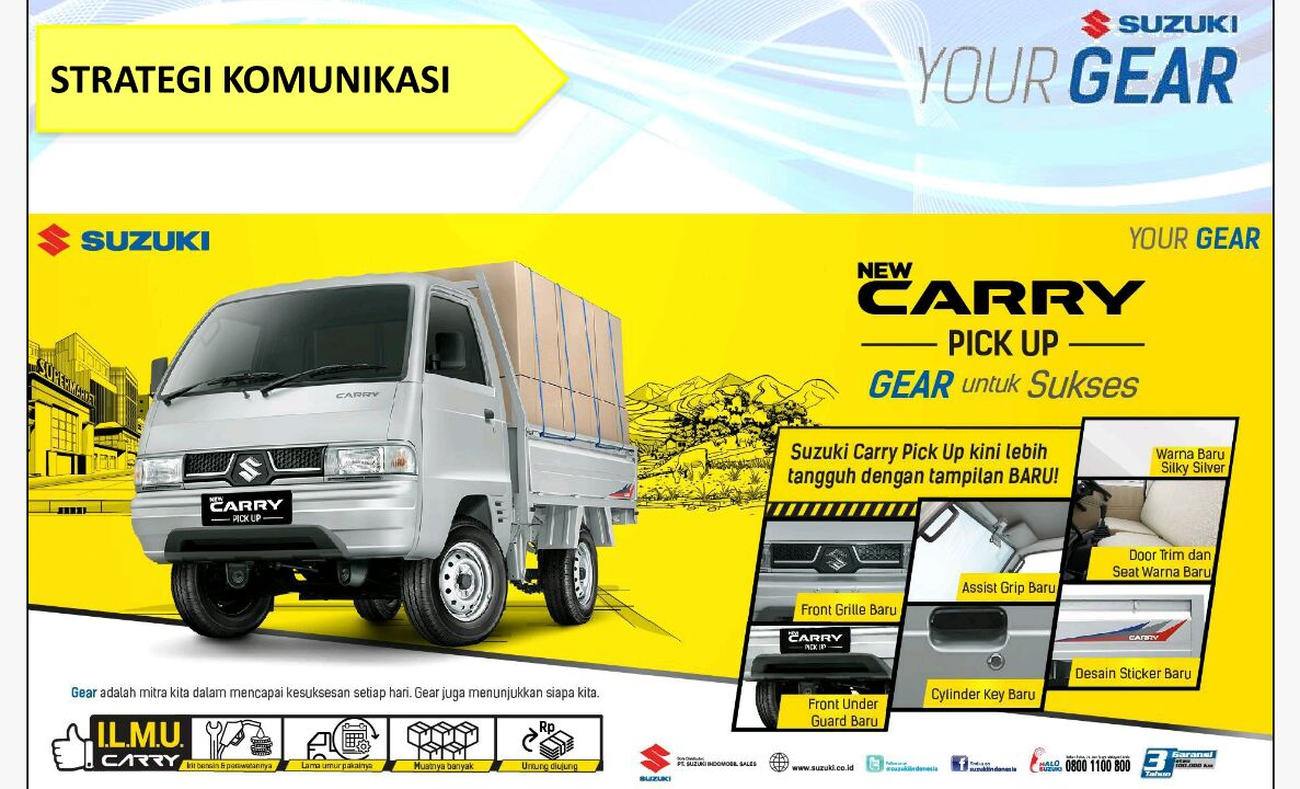 Diluncurkan 27 Januari, Ini Ubahan Suzuki New Carry Pick Up